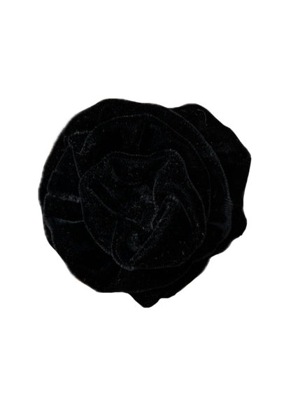 ROSE VELVET BROOCH