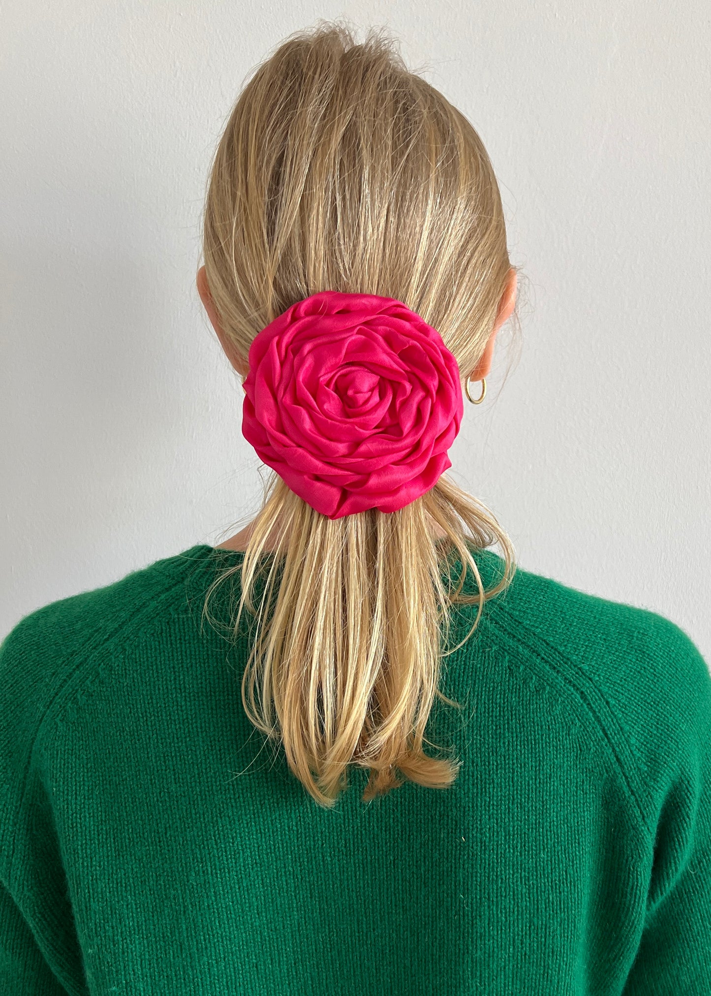 ROSE HAIRCLIP PINK