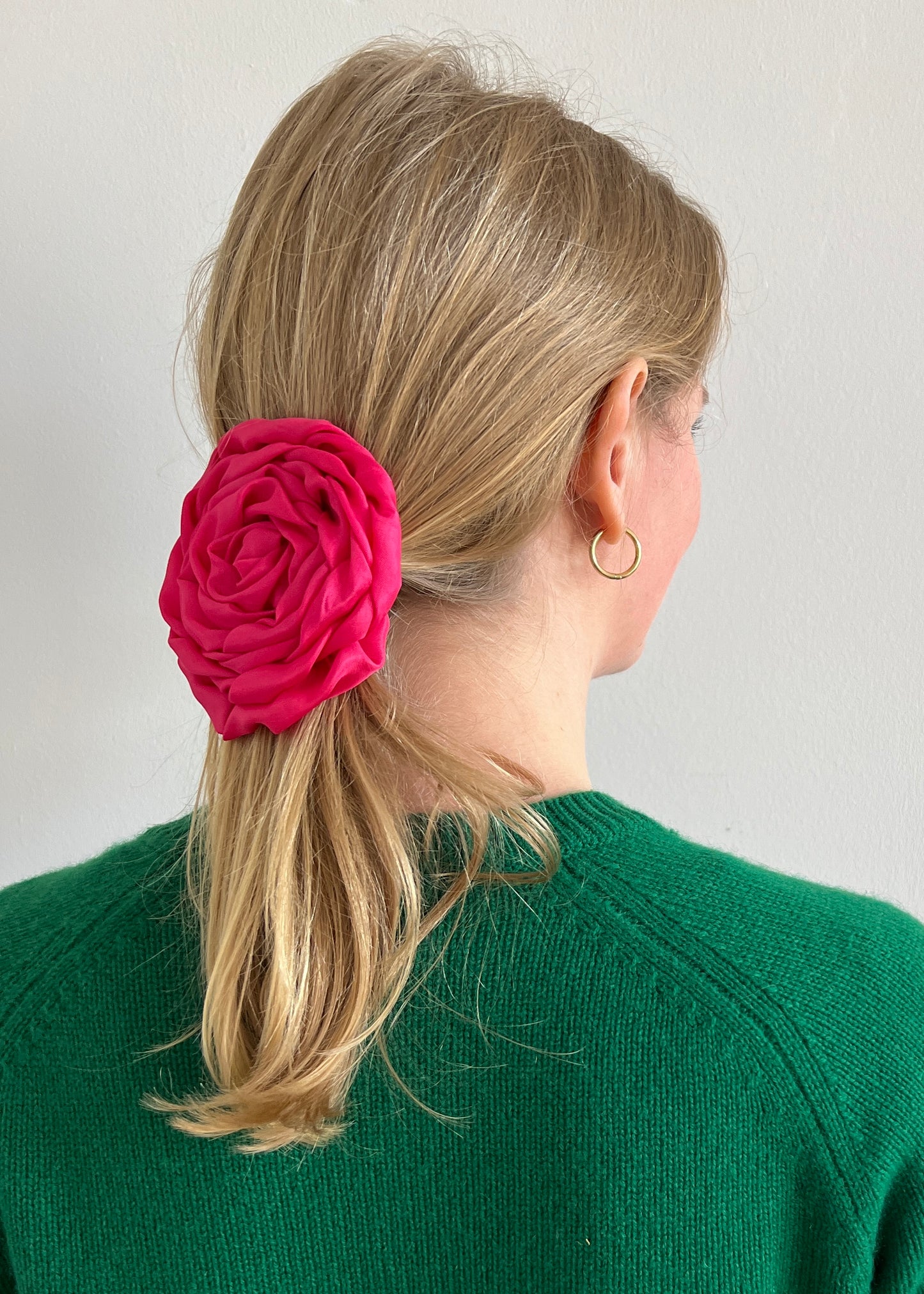 ROSE HAIRCLIP PINK