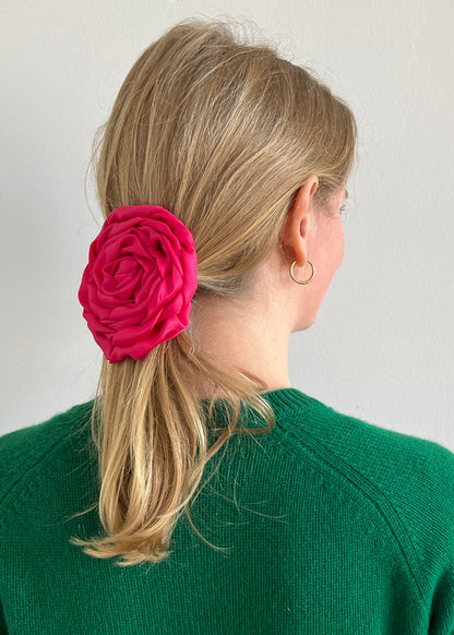 ROSE HAIRCLIP PINK