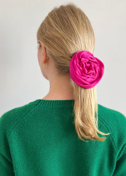 ROSE HAIRCLIP PINK